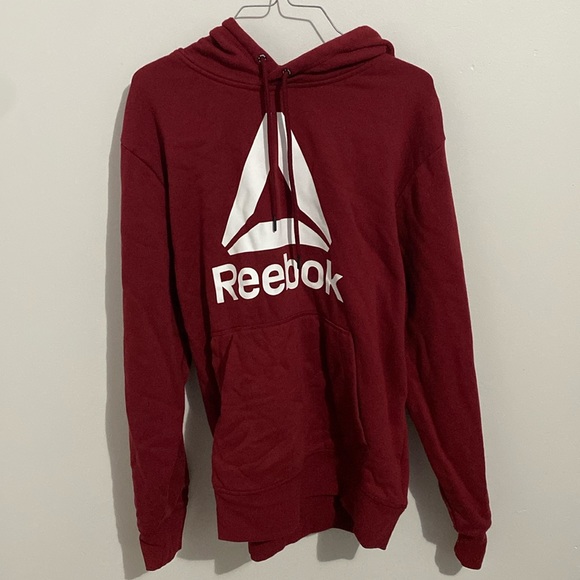 Reebok- Maroon hoodie- Size L - Picture 1 of 2